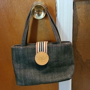 Burberry Blue Denim Mini Bag